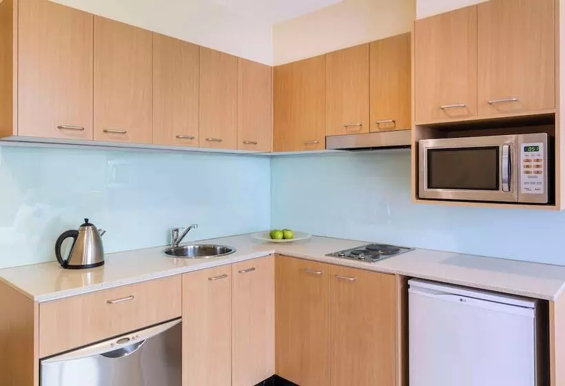 １ベッドルームアパートメント, Oaks Melbourne On Lonsdale Suites
