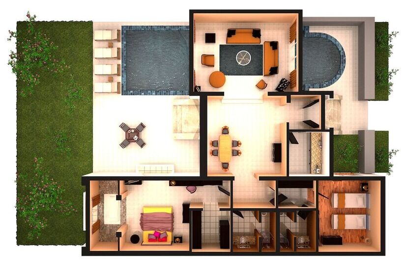 ‫فيلا غرفة نوم واحدة, Spice Hotel & Spa