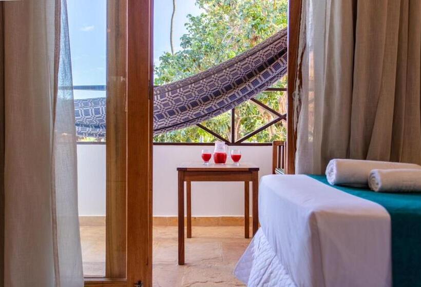 غرفة قياسية مطلّة علي البحر, Pousada Capitao Thomaz