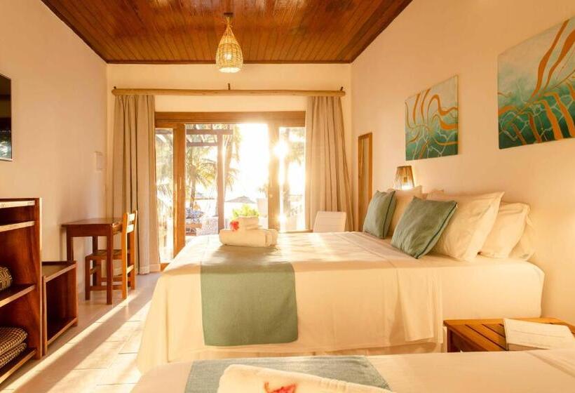 غرفة قياسية مطلّة علي البحر, Pousada Capitao Thomaz