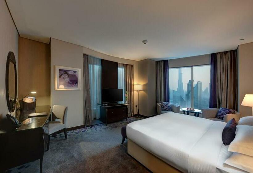 Стандартный Номер Кровать Кинг, Rose Rayhaan By Rotana   Dubai