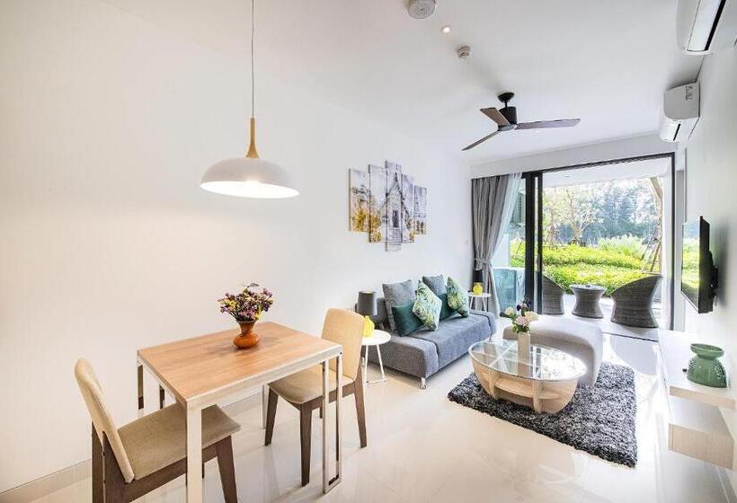 Апартаменты 1 Спальня Нижний Этаж, Cassia Residences By Laguna Phuket