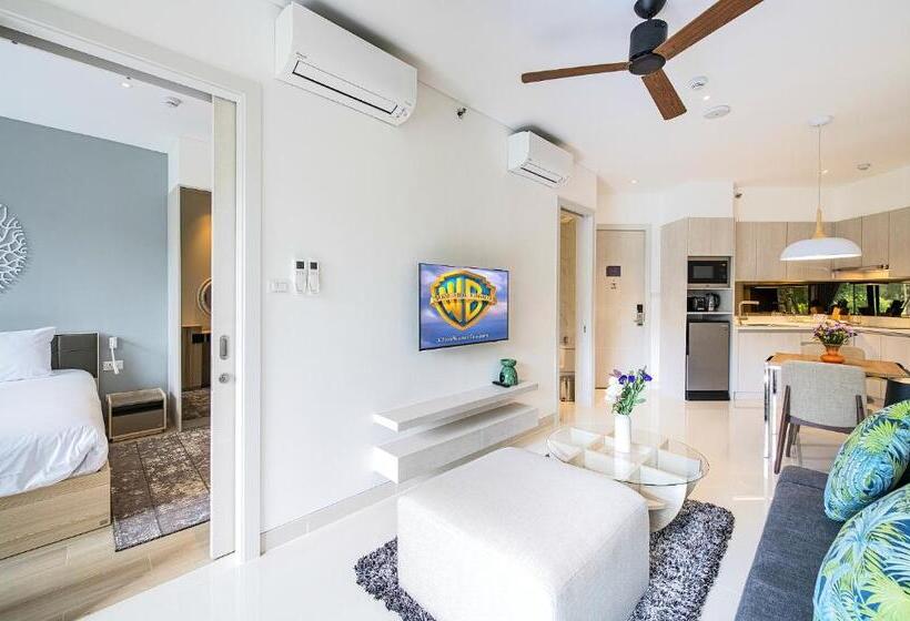 דירת חדר בקומת קרקע, Cassia Residences By Laguna Phuket