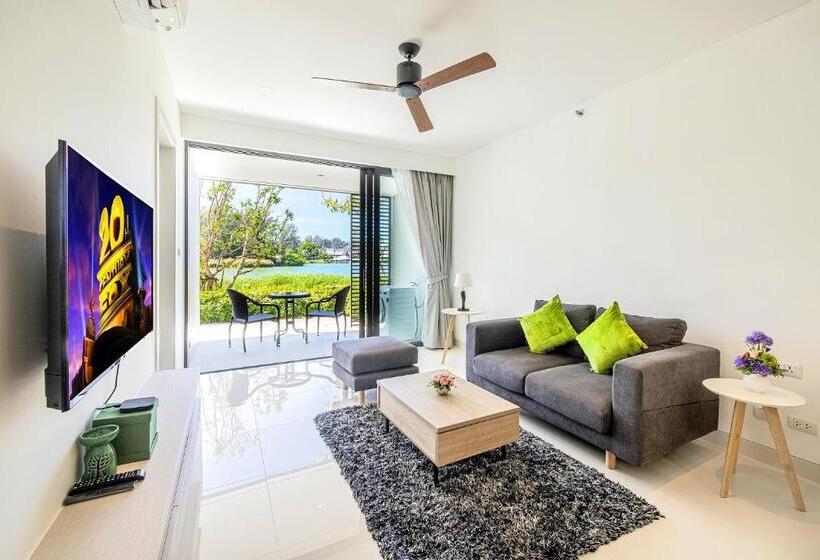 Апартаменты 1 Спальня с Террасой, Cassia Residences By Laguna Phuket