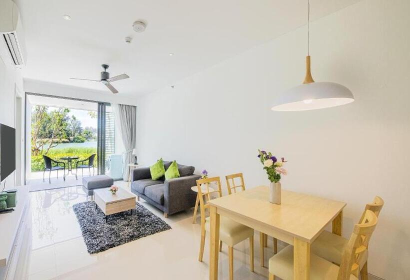 דירת חדר עם טרסה, Cassia Residences By Laguna Phuket