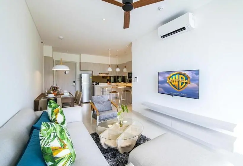 景色の見える一ベッドルームアパートメント, Cassia Residences By Laguna Phuket