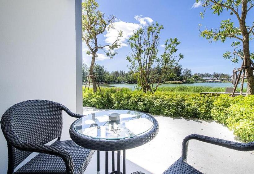 דירת חדר עם טרסה, Cassia Residences By Laguna Phuket