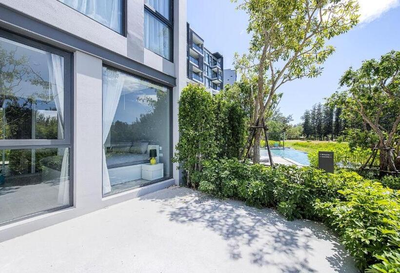 דירת חדר עם טרסה, Cassia Residences By Laguna Phuket