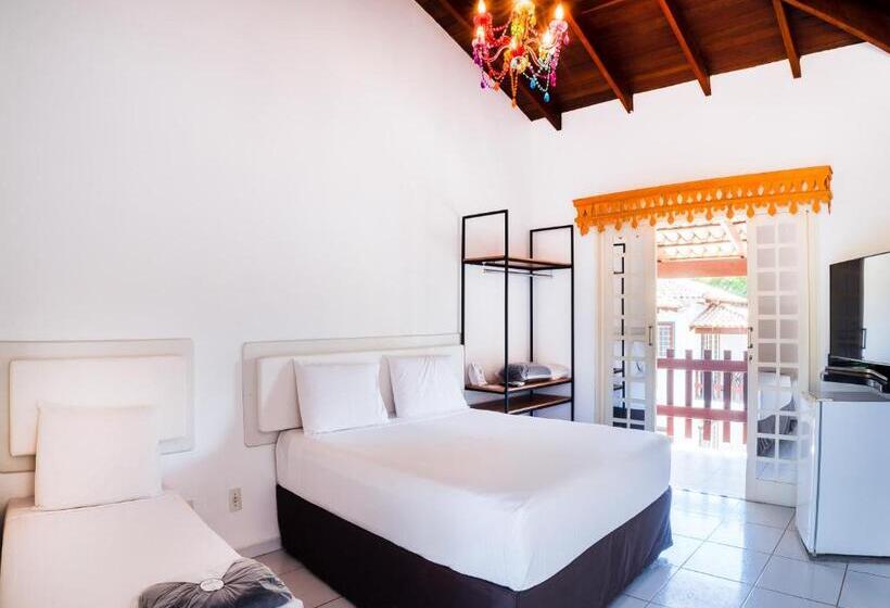 اتاق استاندارد با بالکن, Villae Pousada