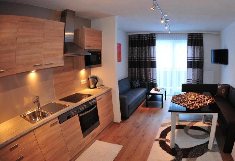 バルコニー付き1ベッドルームアパートメント, Haus Scheiber