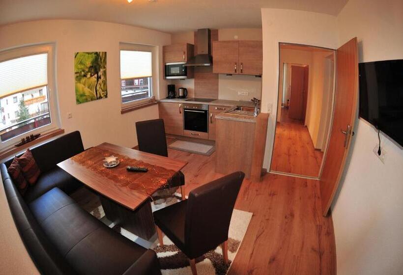 2ベッドルームのコンフォートアパートメント, Haus Scheiber