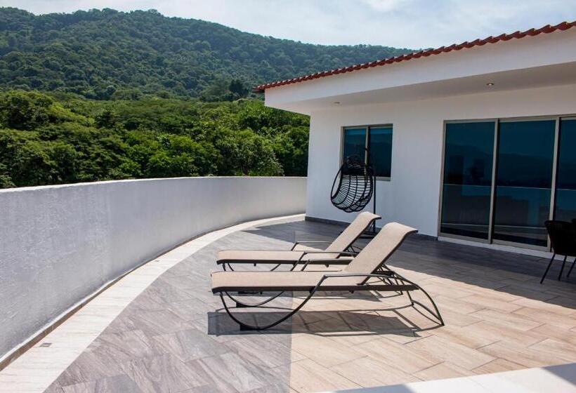 דירת חדר עם טרסה, La Loma Suites