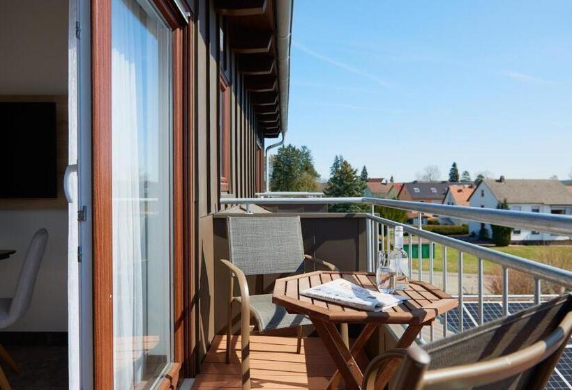 شقة غرفة نوم واحدة مزودة بشُرفة, Schneider Apartment Allersberg