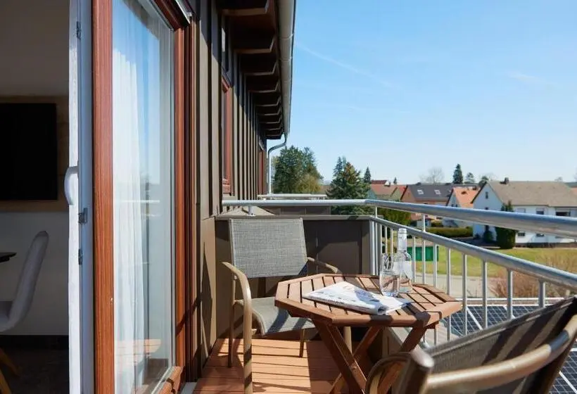 バルコニー付き1ベッドルームアパートメント, Schneider Apartment Allersberg