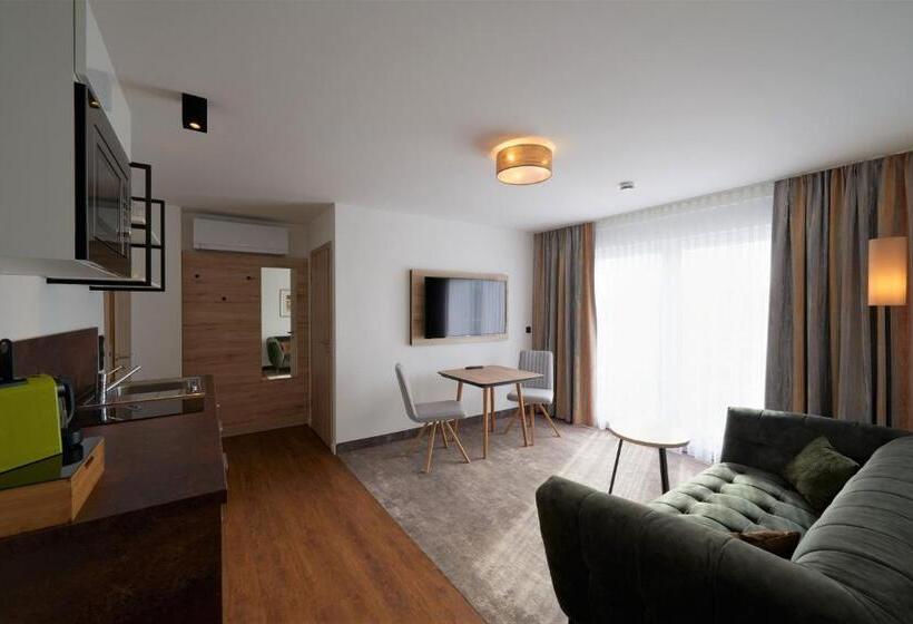 バルコニー付き１ベッドルームアパートメント, Schneider Apartment Allersberg
