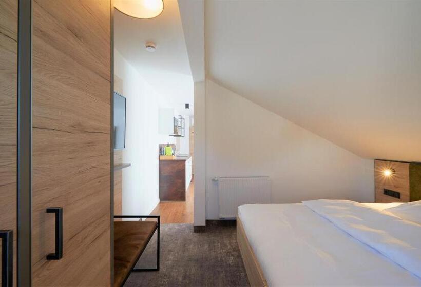 شقة غرفة نوم واحدة مزودة بشُرفة, Schneider Apartment Allersberg