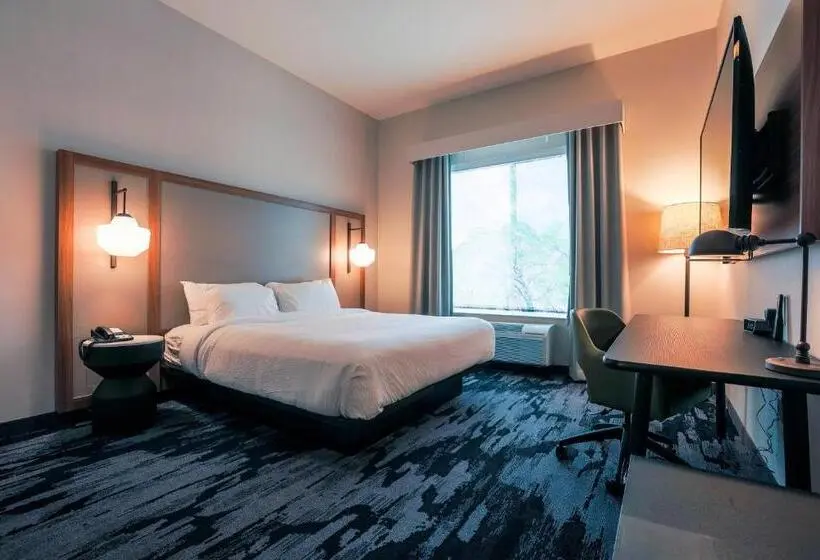 اتاق استاندارد با تخت بزرگ, Fairfield Inn & Suites Marquette