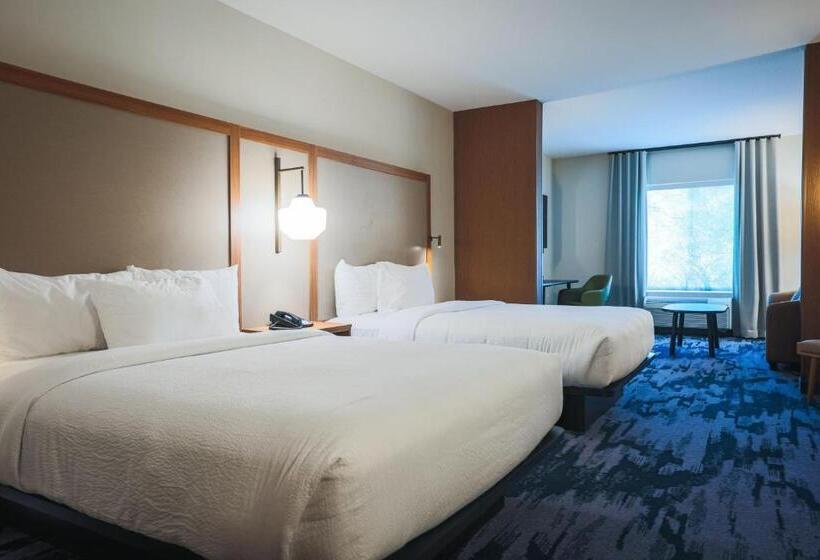 Люкс Кровать Квин, Fairfield Inn & Suites Marquette