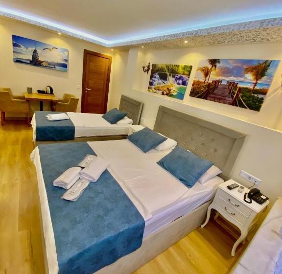 اتاق لوکس سه تخته, üsküdar Otel