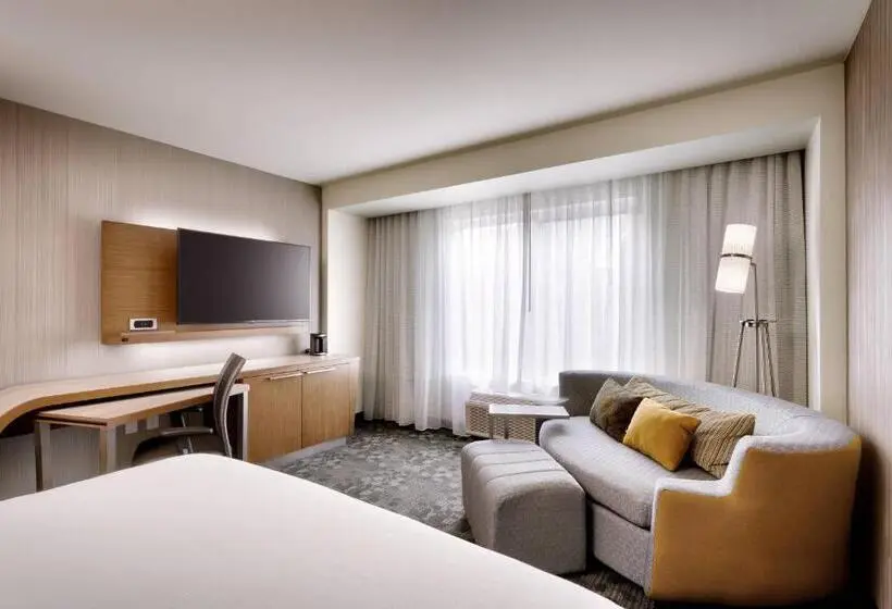 Standard-huone King-vuode, Courtyard By Marriott Atlanta Duluth Downtown