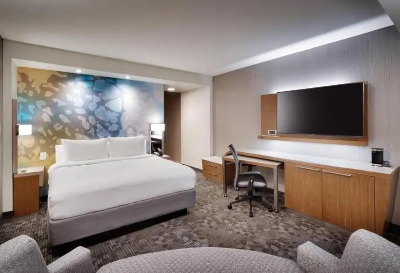 Standard-huone King-vuode, Courtyard By Marriott Atlanta Duluth Downtown