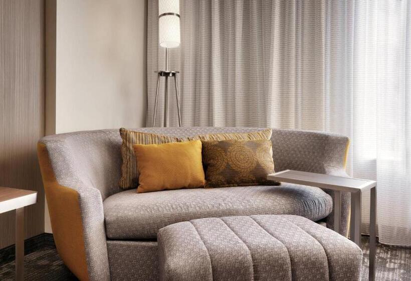 غرفة قياسية سرير كينج لذوى الإحتياجات الخاصة, Courtyard By Marriott Atlanta Duluth Downtown