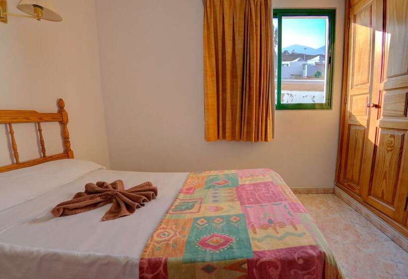 1침실 발코니 아파트 풀장 전망, Apartamentos Tisalaya