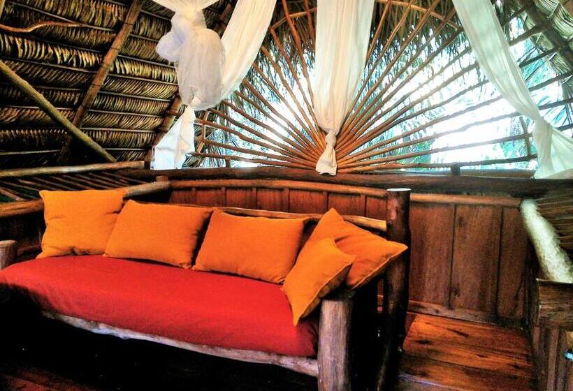 اتاق استاندارد با چشمانداز باغ, El Hotelito Perdido