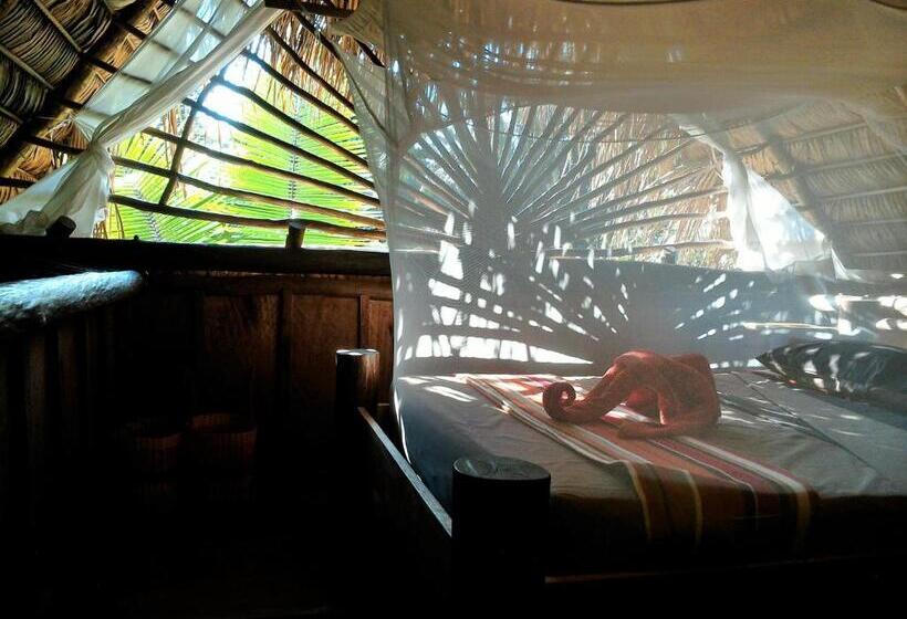 اتاق استاندارد با چشمانداز باغ, El Hotelito Perdido