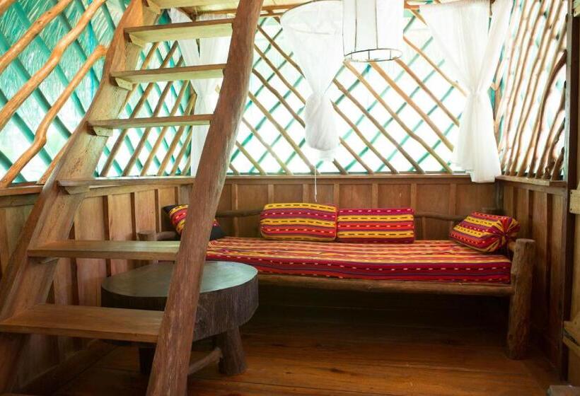 اتاق استاندارد با چشمانداز باغ, El Hotelito Perdido