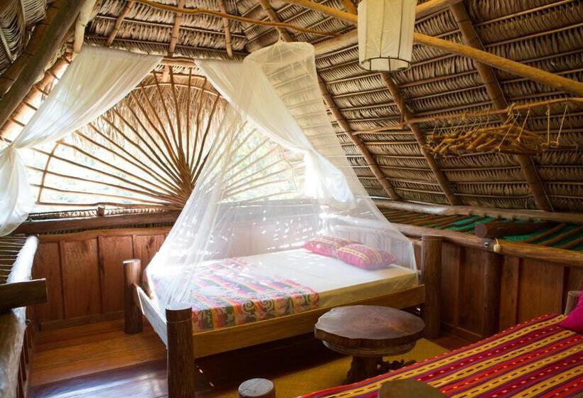 اتاق استاندارد با چشمانداز باغ, El Hotelito Perdido