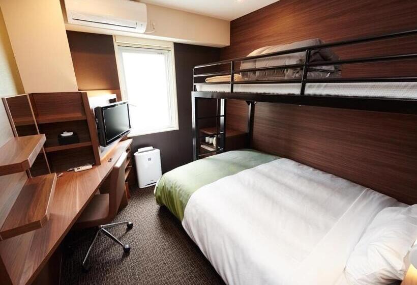 スタンダード4人部屋, Super Hotel Mito