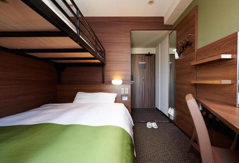 スタンダード4人部屋, Super Hotel Mito