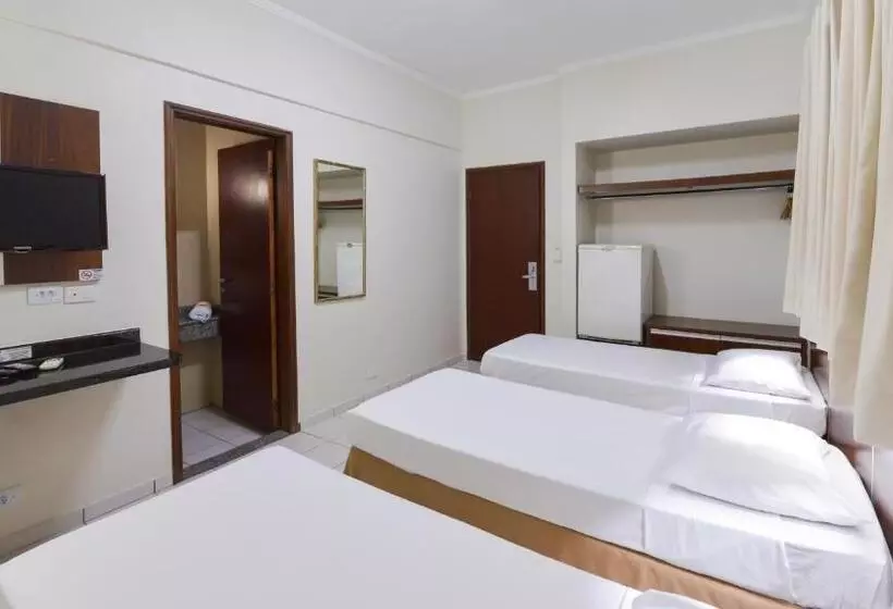 اتاق استاندارد سه نفره, Araucaria Hotel Business   Maringá