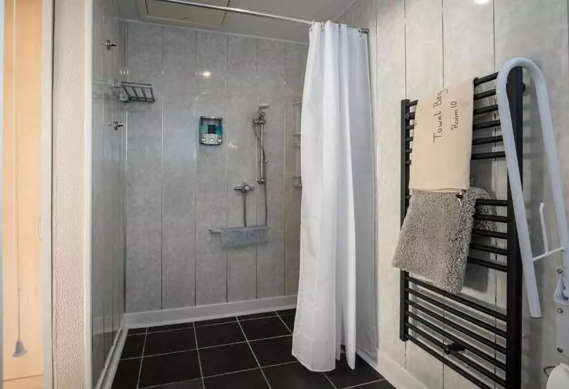 身障者適用キングサイズベッドルーム, Estuary Lodge Motel B&b