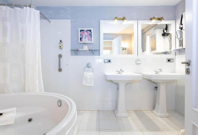 带按摩浴盆的套房, Casona Las Cinco Calderas