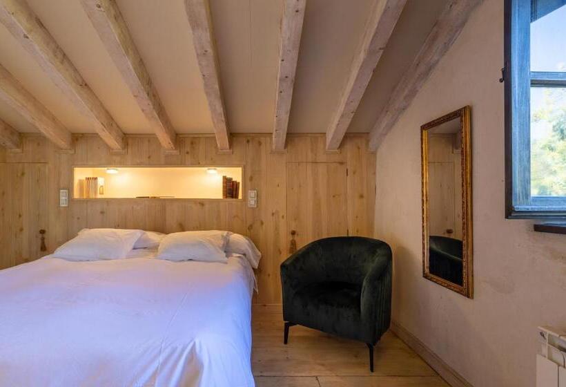 带园景的小型套房, Casona Las Cinco Calderas