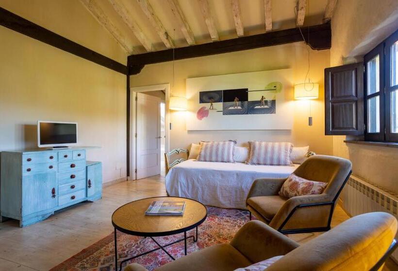 带园景的小型套房, Casona Las Cinco Calderas