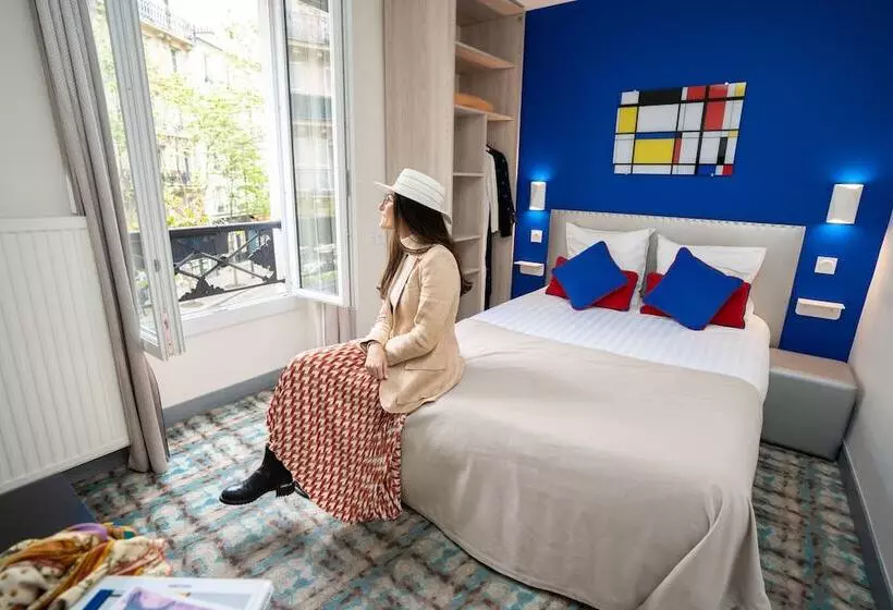 ロマンチックな部屋, Hôtel Du Mont Dore Batignolles