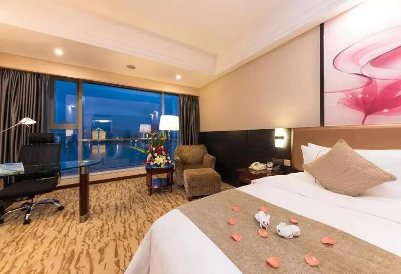 キングサイズベッドのデラックスルーム, Kb Hotel Qingyuan