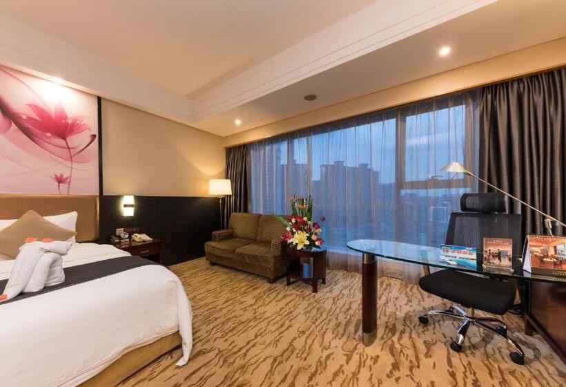 חדר דחוקס עם מיטת קינג, Kb Hotel Qingyuan