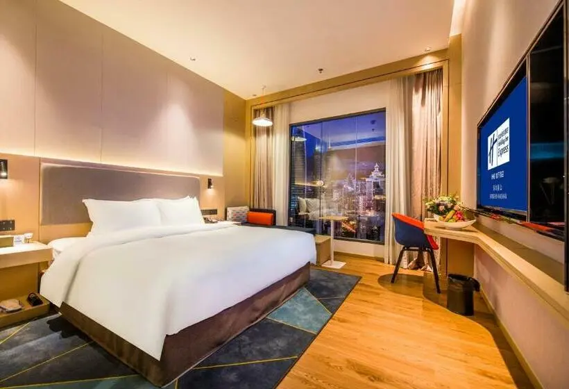 キングサイズベッドのスタンダードルーム, Holiday Inn Express Shenzhen Nanshan By Ihg