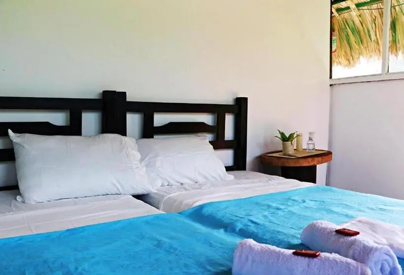 اتاق استاندارد با سرویس بهداشتی مشترک, Hostal Mirador Dentro Del Parque Tayrona