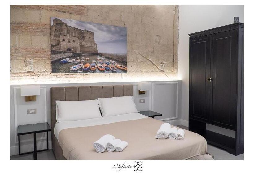 اتاق سوپریور با تخت بزرگ, L'infinito 88 Charmant Rooms