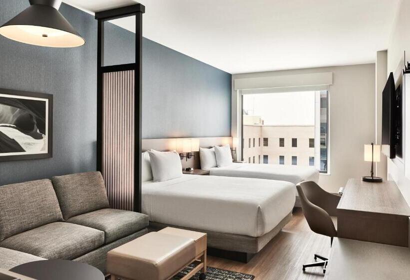 اتاق استاندارد با 2 تخت دوبل, Hyatt Place Phoenix/downtown