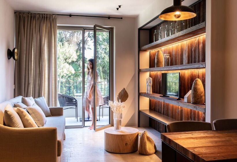 침실 1개 가든 전망 아파트, Laqua By The Lake