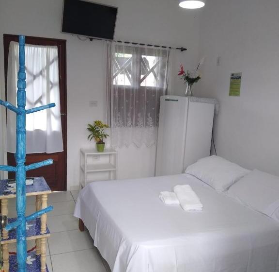 غرفة قياسية مزوَّدة بشُرفة, Pousada Recanto Dos Pássaros