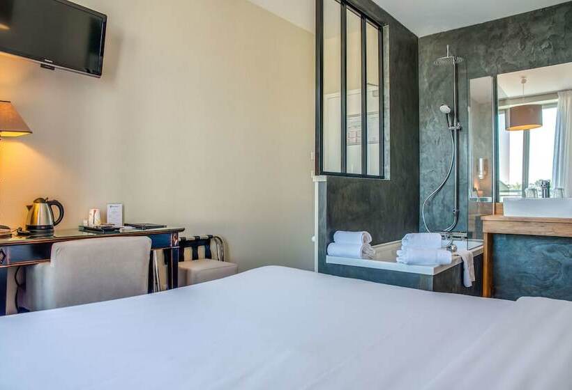 اتاق کلاسیک با تخت دوبل, Best Western Hotel De La Plage Saint Marc Sur Mer