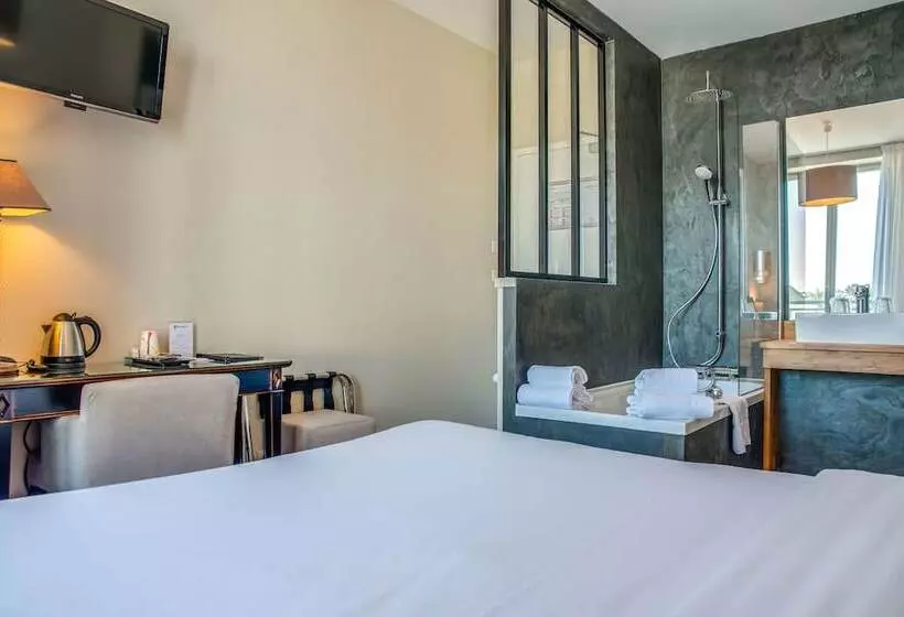 اتاق کلاسیک با تخت دوبل, Best Western Hotel De La Plage Saint Marc Sur Mer