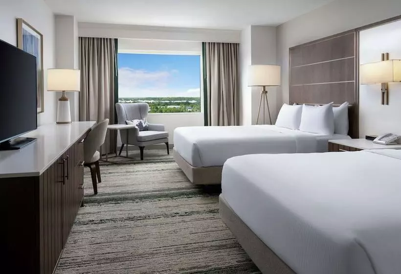 ２ダブルベッドのスタンダードルーム, Signia By Hilton Orlando   An Official Walt Disney World®
